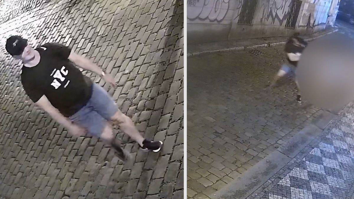 Lupič se přetahoval s ženou o kabelku v centru Prahy. Pak vytáhl pistoli